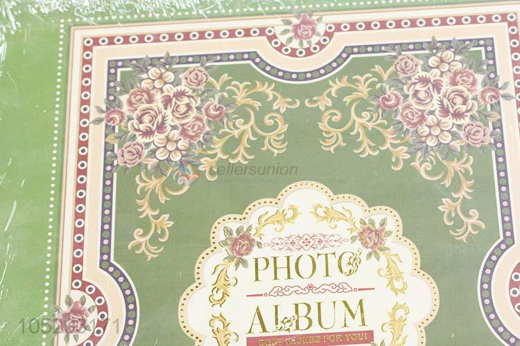 Factory Vintage Pattern Students Kraft Paper Photo Album with Transparent Inside Pages