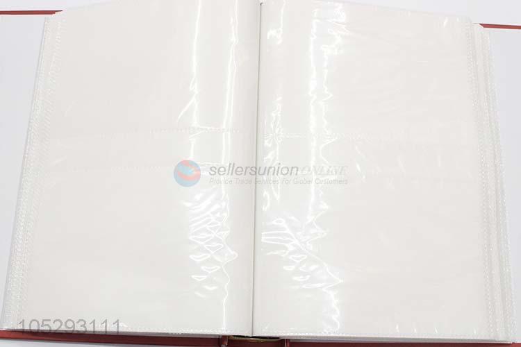 Superior Quality Paper Hard Cover Unique Photo Album with Transparent Inside Pages