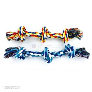 Wholesale Three Knots Cotton Rope Chew Toys For Pet