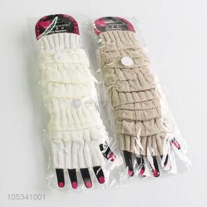 Latest design women winter warm half-finger gloves