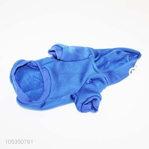 Hot selling blue cotton clothes for small dogs