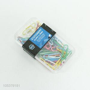 Direct supplier colorful paper clips stationery clips