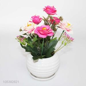 Reasonable Price Simulation Flower Bonsai Wedding Decoration
