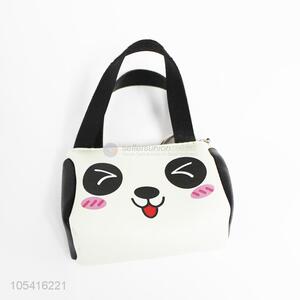 Promotional portable cute dog printed pu coin purse