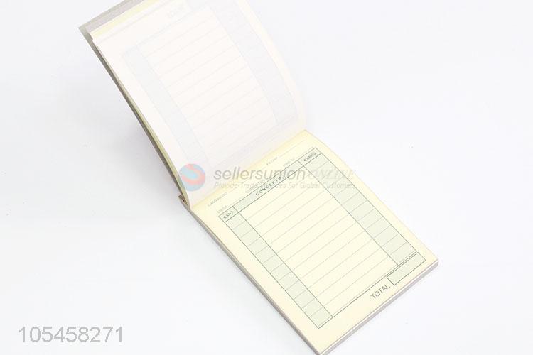 Professional suppliers restaurant carbonless copy paper receipt record book
