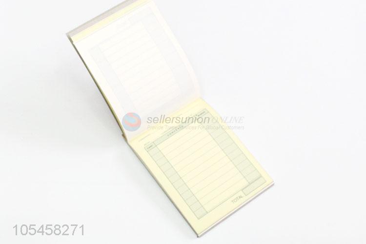Professional suppliers restaurant carbonless copy paper receipt record book