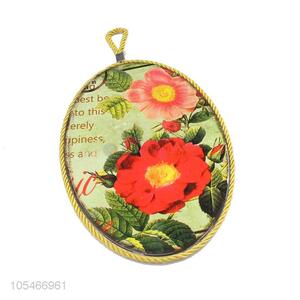 Best Price Flower Pattern Ceramic Placemat Fashion Mats