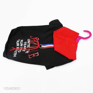 China wholesale fashion pet thin coat dog apparel with string