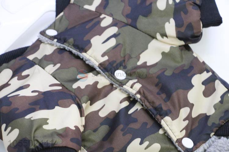 Direct Price Camouflage Pattern Dog Winter Clothes Coat