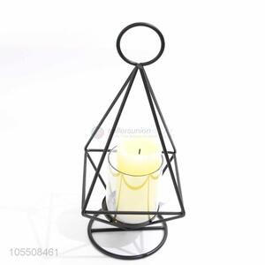 Top quality home decor iron art metal candle holder
