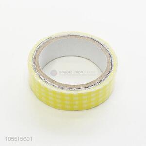 Popular promotional decorative check printed sealing and packing cloth duct tape