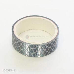 Direct factory supply snake skin texture glitter adhesive tape for decoration