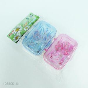 Good quality family use plastic soap box with lid