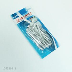 Wholesale low price silver twist ties for gifts bags/sugar