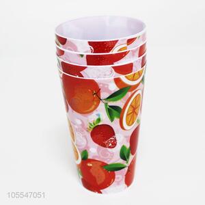 Cute Fruit Printing 4PCS Cups