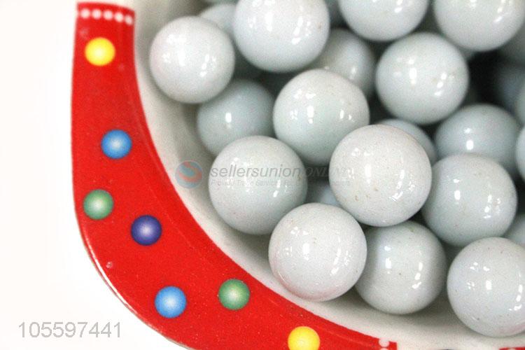 Good Quality Cream Glass Marbles Ball Toy Ball