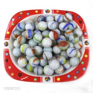 New Arrival Cream Toy Glass Ball Fashion Glass Marbles