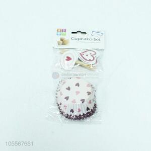 Popular 24pcs Paper Cupcake-Set for Sale