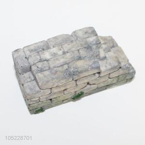 Promotional Gift Brick Shaped Polyresin Craft
