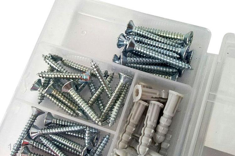 High Quality Steel 62 Pieces Expandable Tube Screw Nail