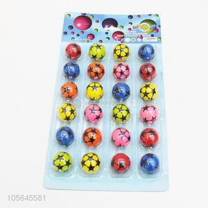 Excellent quality multicolor rubber stress balls bouncy balls