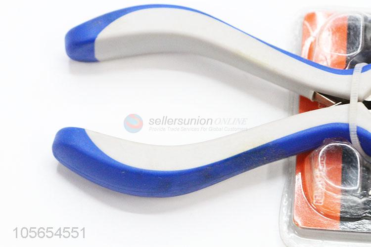 Factory promotional insulated mini bent nose plier cutting plier