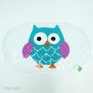 Lovely owl printed anti-slip bathroom mat shower mat