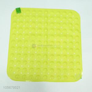 Low price square waterproof non-slip pvc bath mat