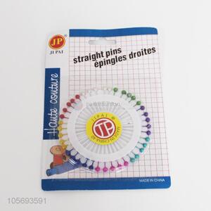 Unique Design 40 Pieces Straight Pins Iron Pin