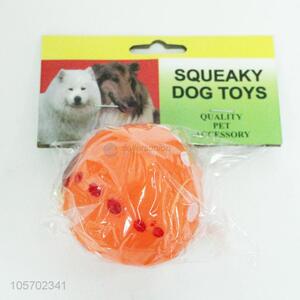 Direct factory wholesale squeaky dog  toy balls