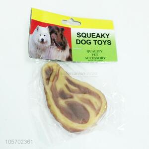 China factory supply squeaky dog  toy vinyl preserved meat