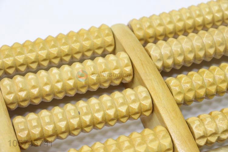 Factory directly sell wooden pedicure foot roller massager