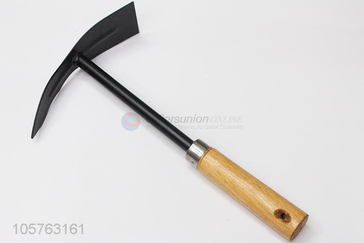 Top quality hand tools mini dual-purpose garden iron hoe soldered with rake