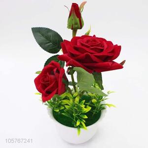 Factory Export Artificial Decorations Rose Flowers