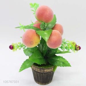 Popular Promotional Artificial Peach for Home Decorative