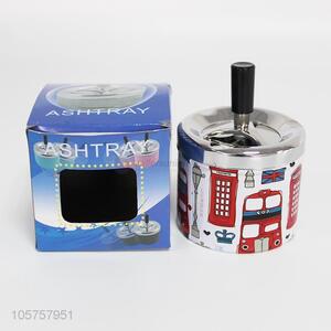 Hot selling fancy England style iron ashtray
