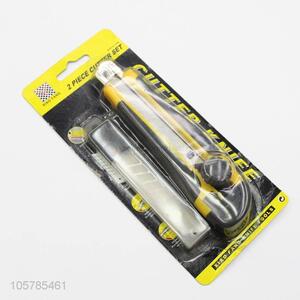 Top Quality Snap-Off Knife With 5 Pieces Cutter Blade Set