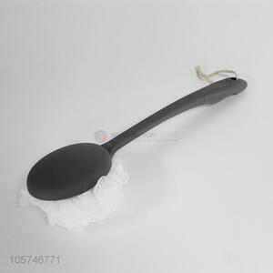 New arrival soft  mesh bath ball brush with handle