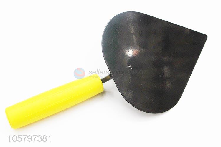 High grade steel bricklaying trowel with plastic handle