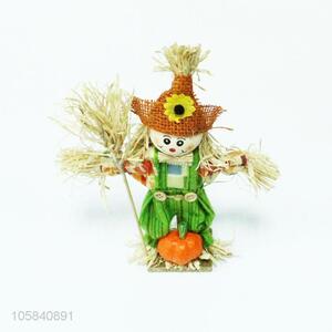 Promotional thanksgiving decoration cute havest scarecrow