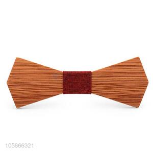 China Hot Sale Classic Formal Wood Bow Ties for Mens