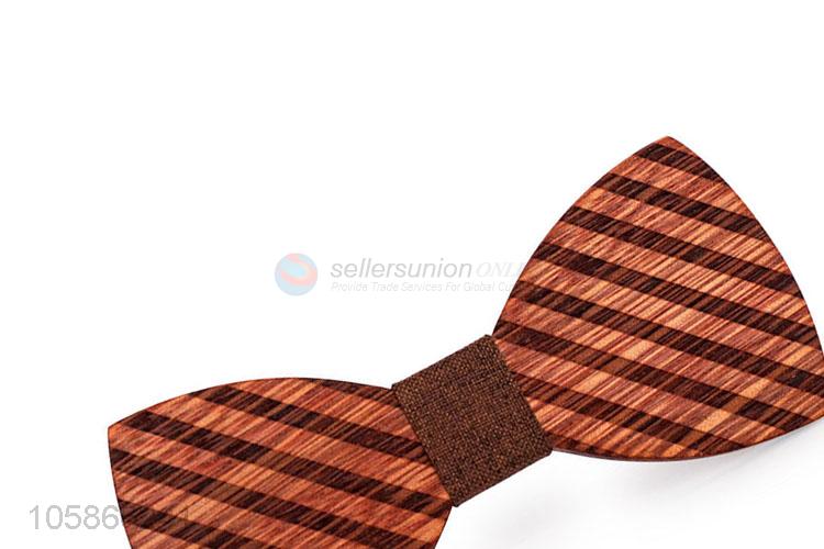 Hot Sale Wood Fashionable Bow Ties for Men