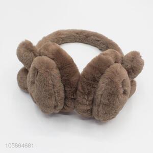 Factory Promotional Cute Rabbit Winter Warm Earmuff for Girls