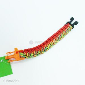 Best Selling Weaving Rope Insert Buckle Bracelet
