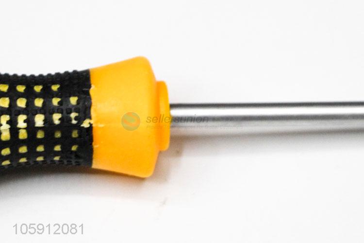 New Useful Rubber Handle Slotted Screwdriver
