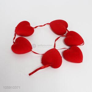 Good quality foam craft made 6pc heart shaped for decoration
