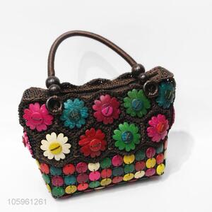 Good Sale Colorful Craft Flower Accessories Handbag
