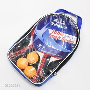 Direct sale ping pong racket table tennis balls set