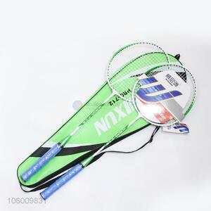 Low price new arriva professional rubber badminton racket