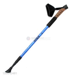 Hot selling durable adjustable walking stick outdoor hiking pole